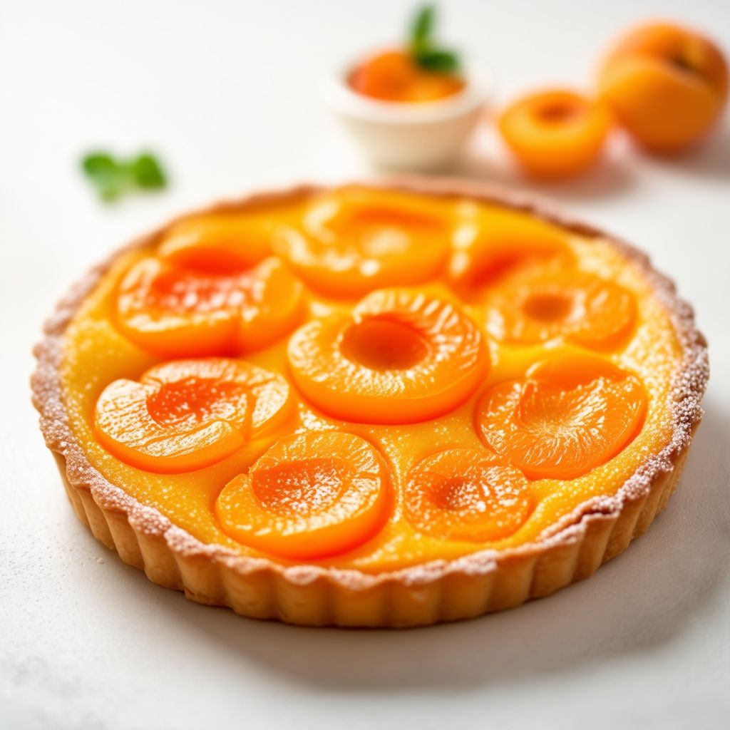 Golden Apricot Tart