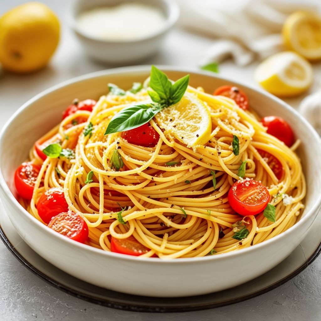 Zesty Lemon Herb Pasta