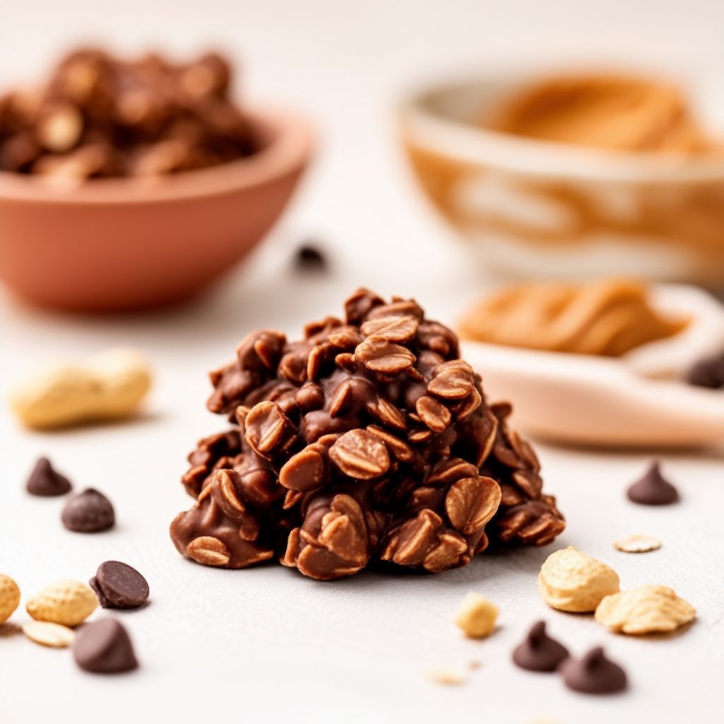 Cluster di Avena al Cioccolato e Burro di Arachidi