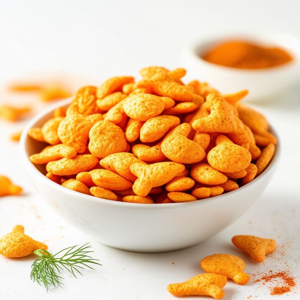 Mix di Snack di Pesci Rossi Speziati