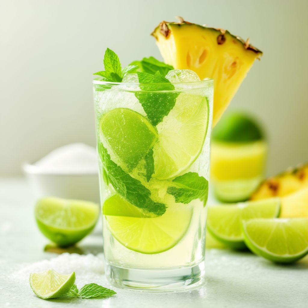 Tropical Vanilla Lime Mojito