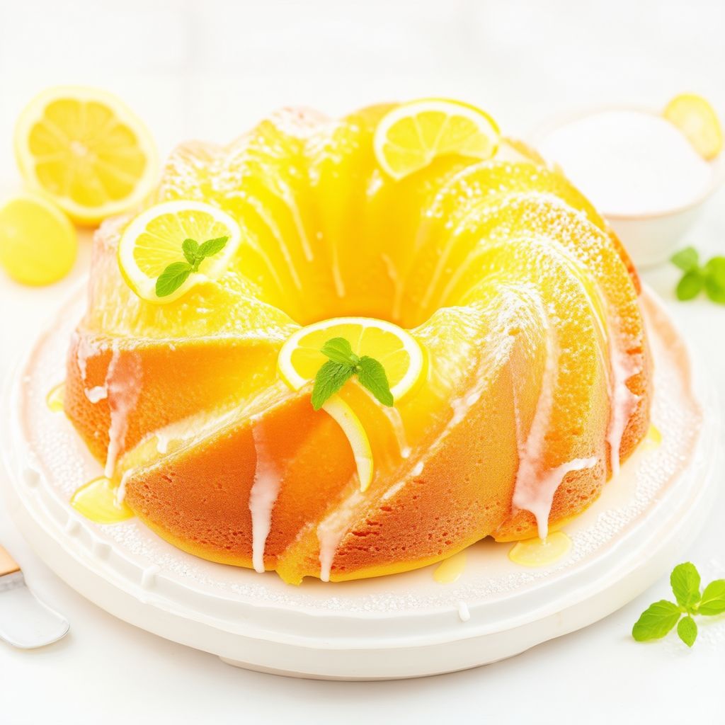 Zesty Lemon Bundt Cake