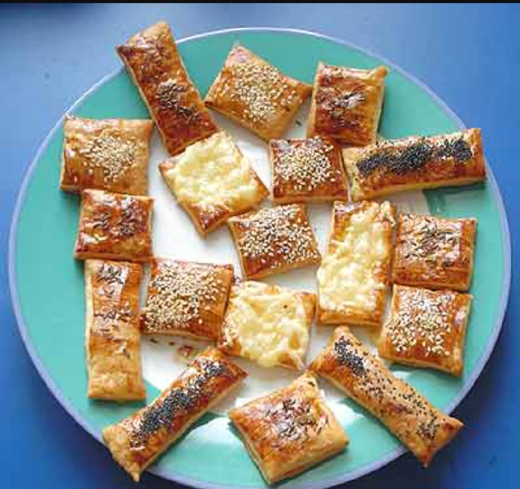 Pikantes Blätterteiggebäck