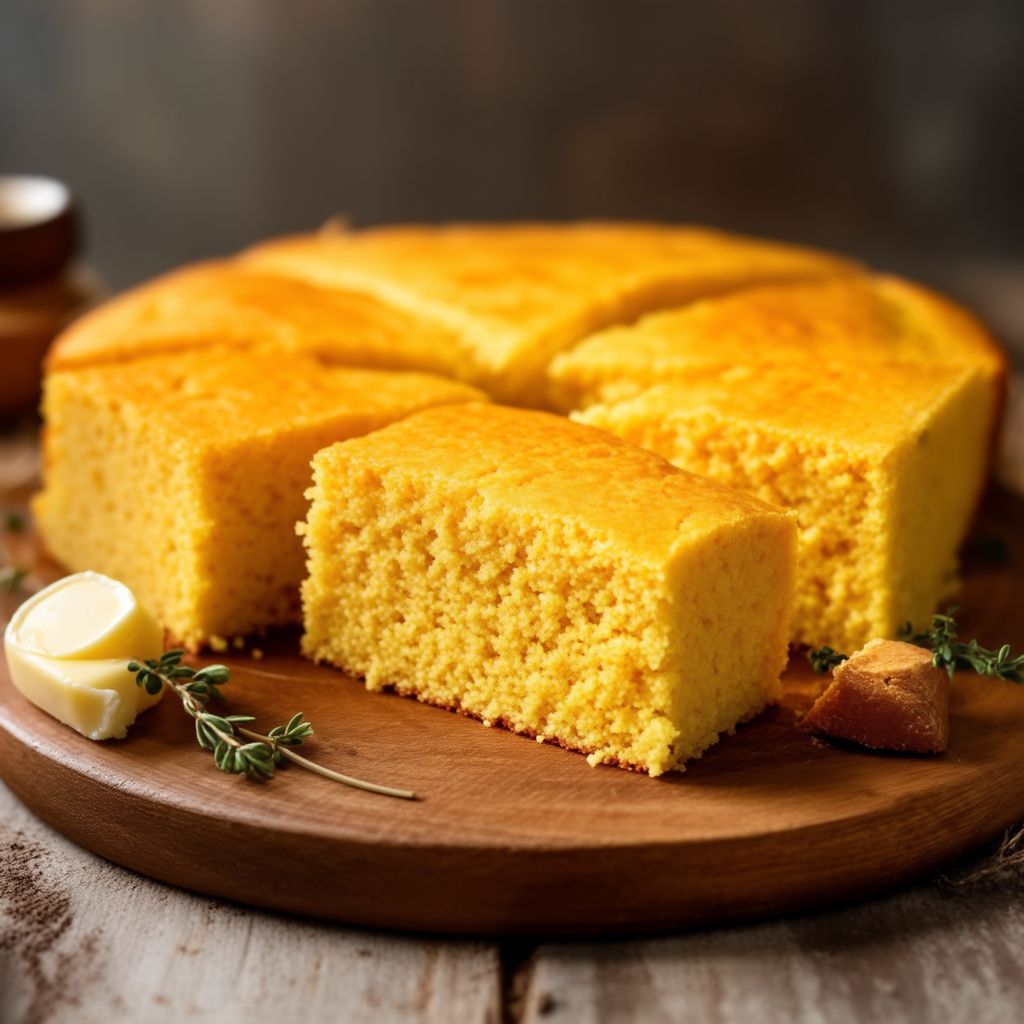 Golden Southern Skillet Cornbread
