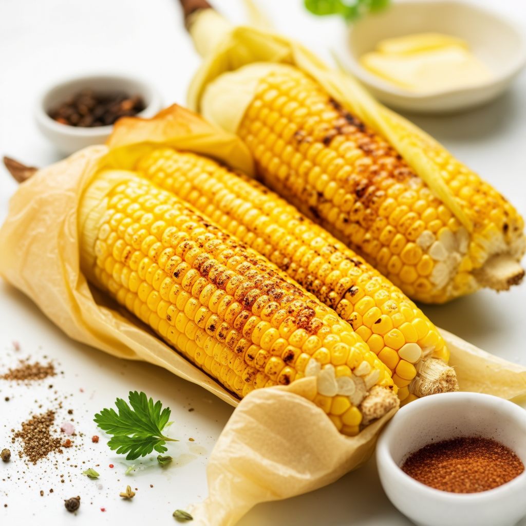 Gewürzte Grill-Mais-Pakete