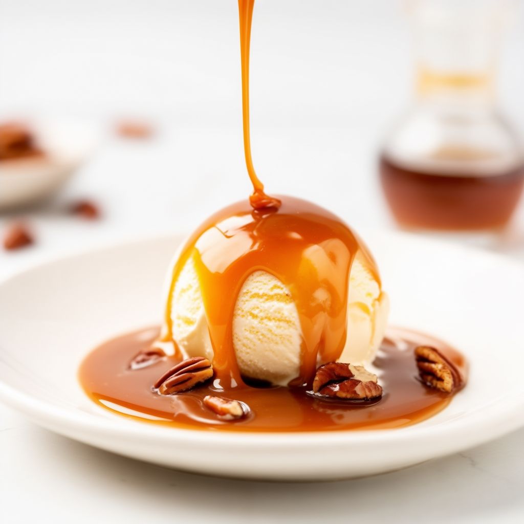 Pecan Rum Caramel Sauce