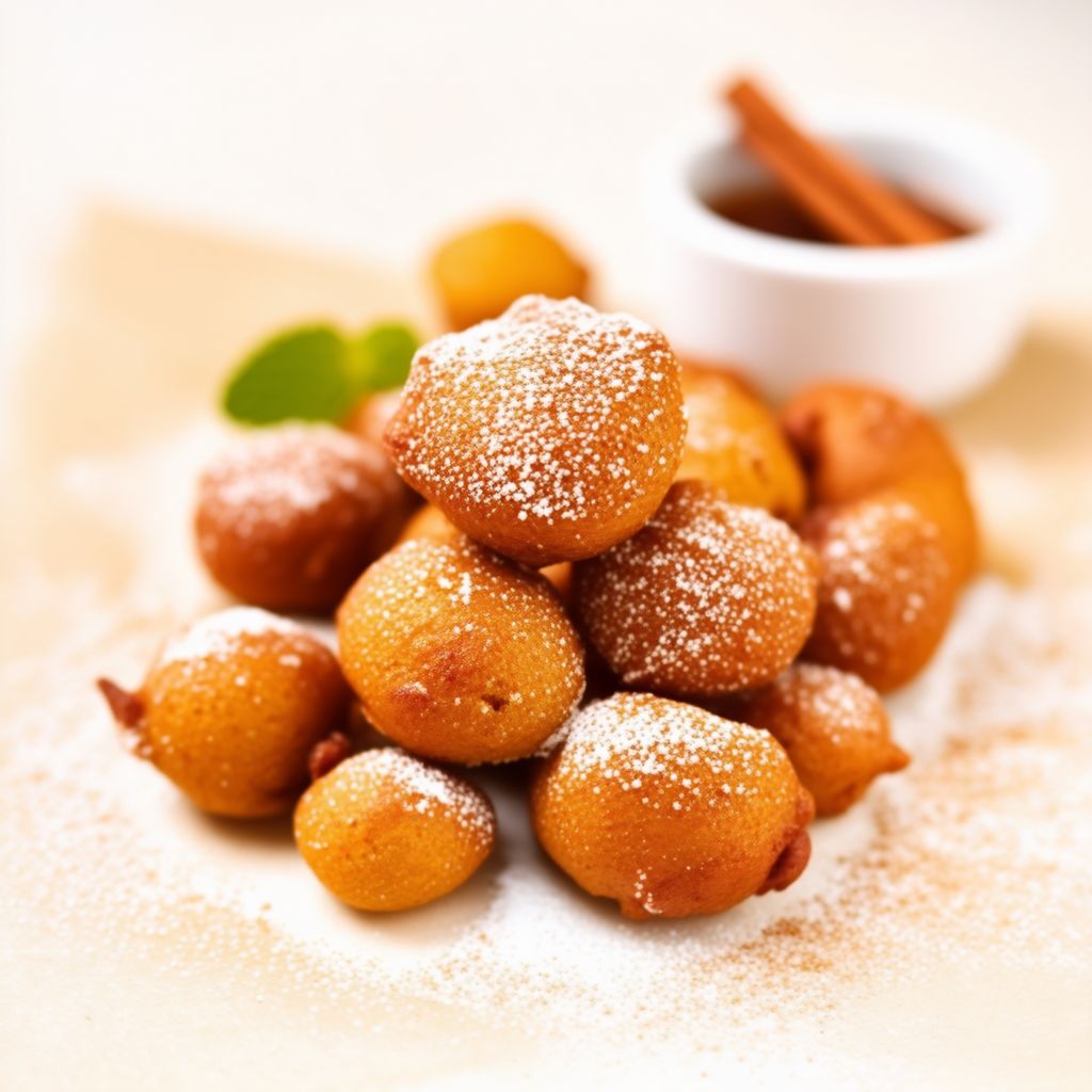 Spiced Pumpkin Fritter Bites