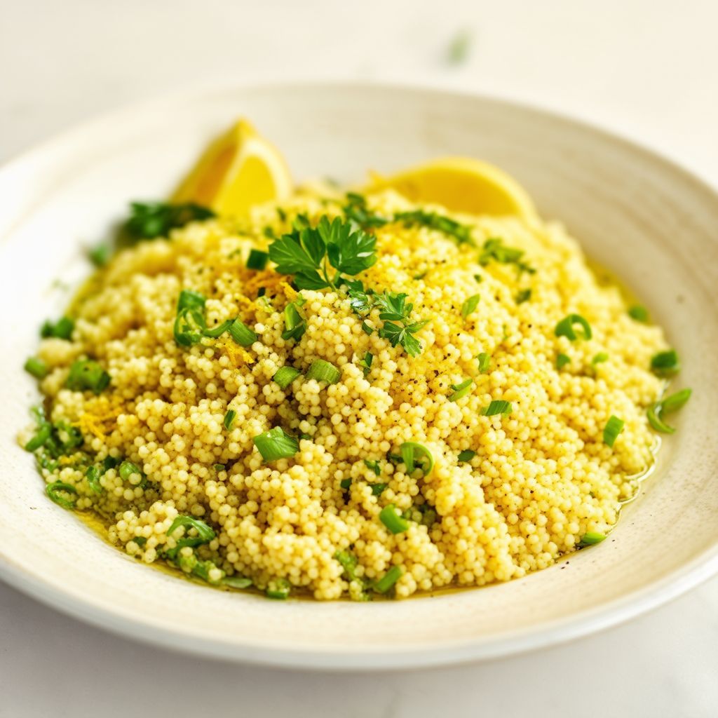 Zesty Lemon Herb Couscous