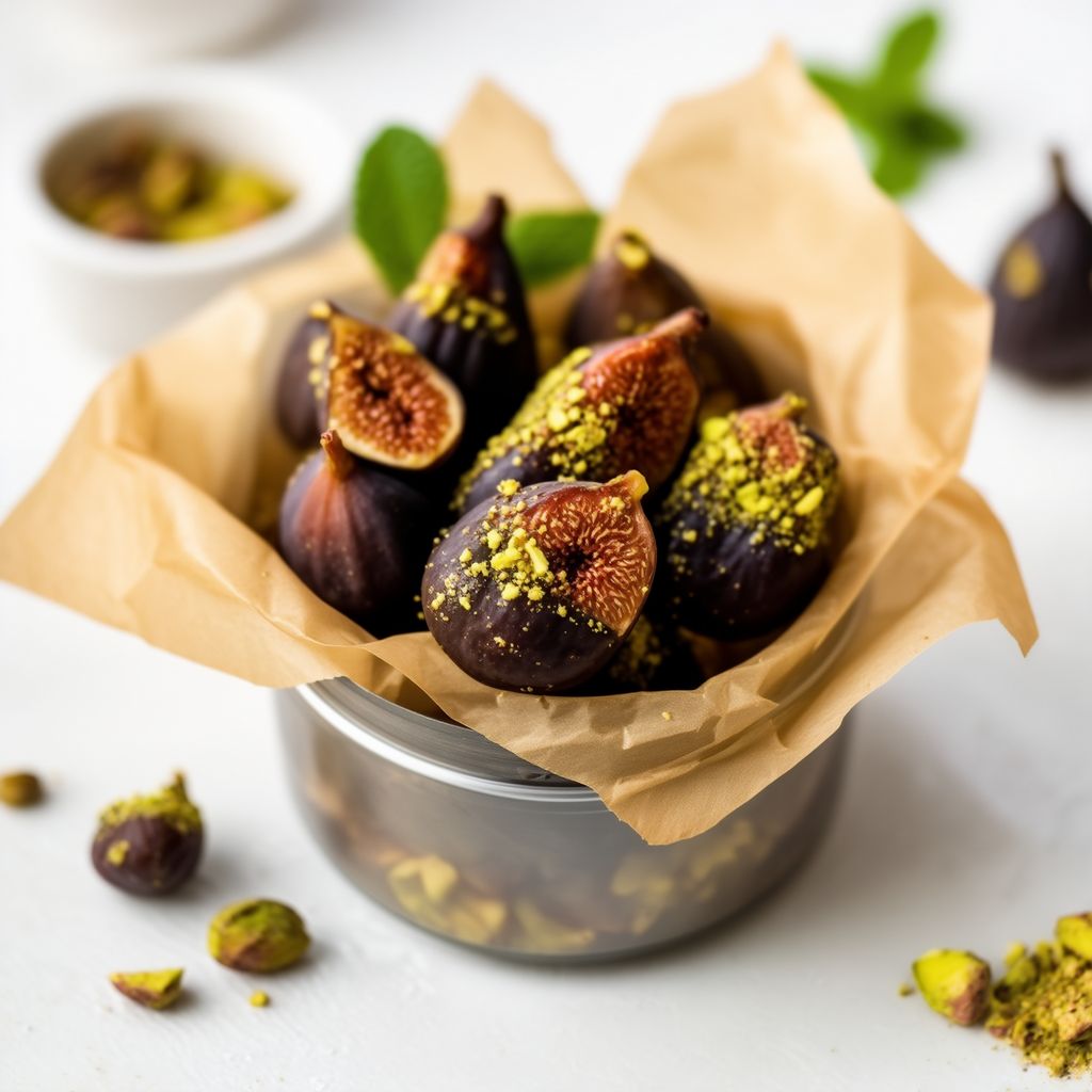 Chocolate-Dipped Fig Delights