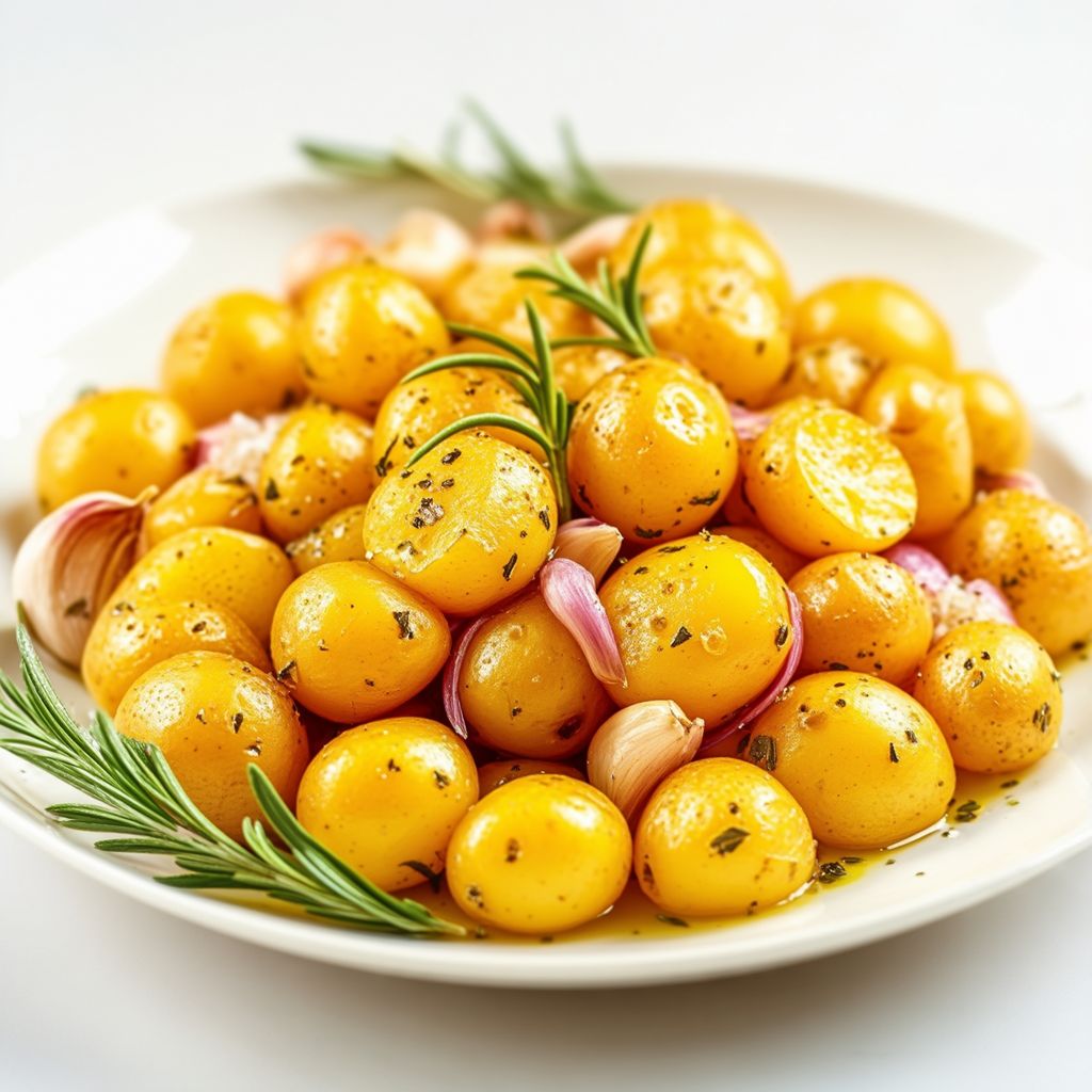 Misto di Patate Dorate alle Erbe