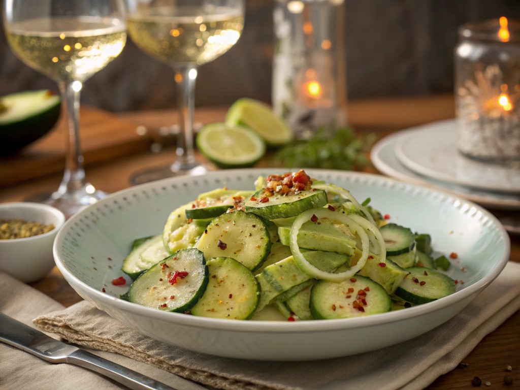 Gurken‑Avocado Salat