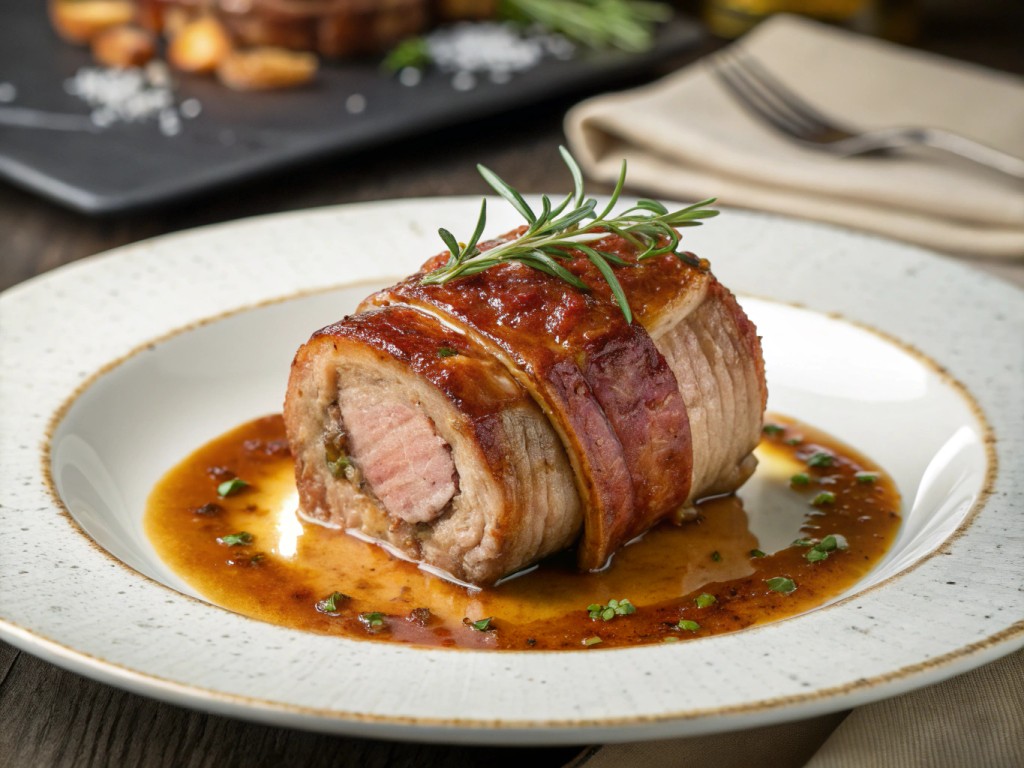 Schweinefilet im Speckmantel