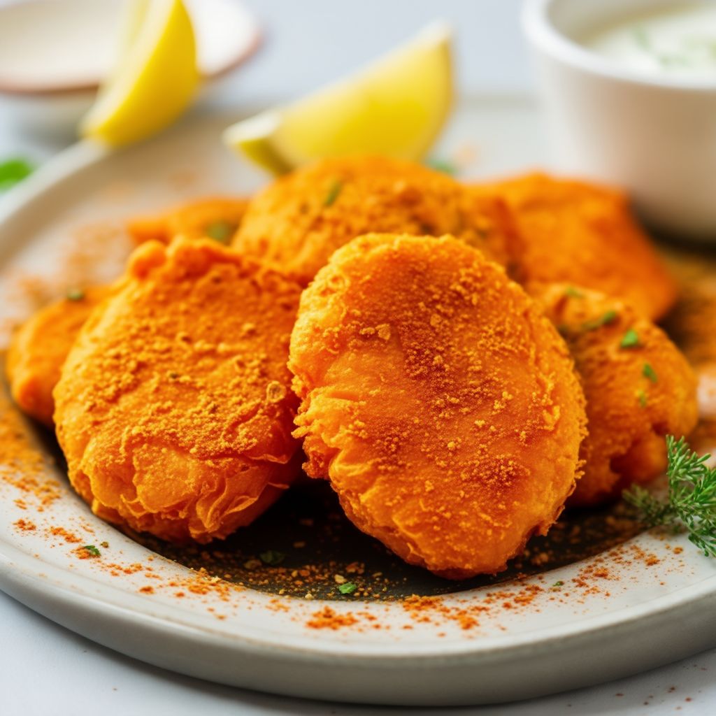 Knusprige Amritsari Fischbissen
