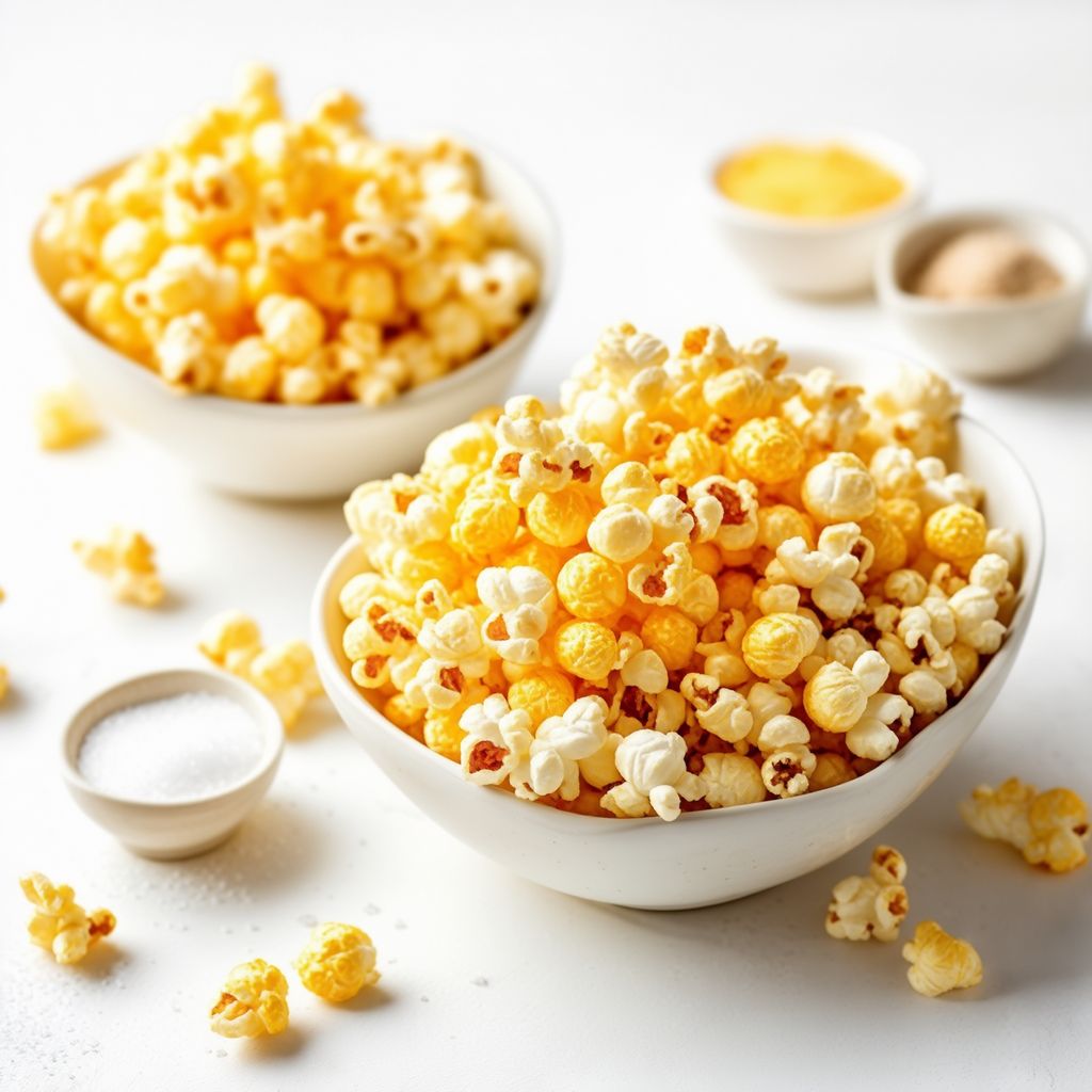 Süße und salzige Popcorn-Delikatesse