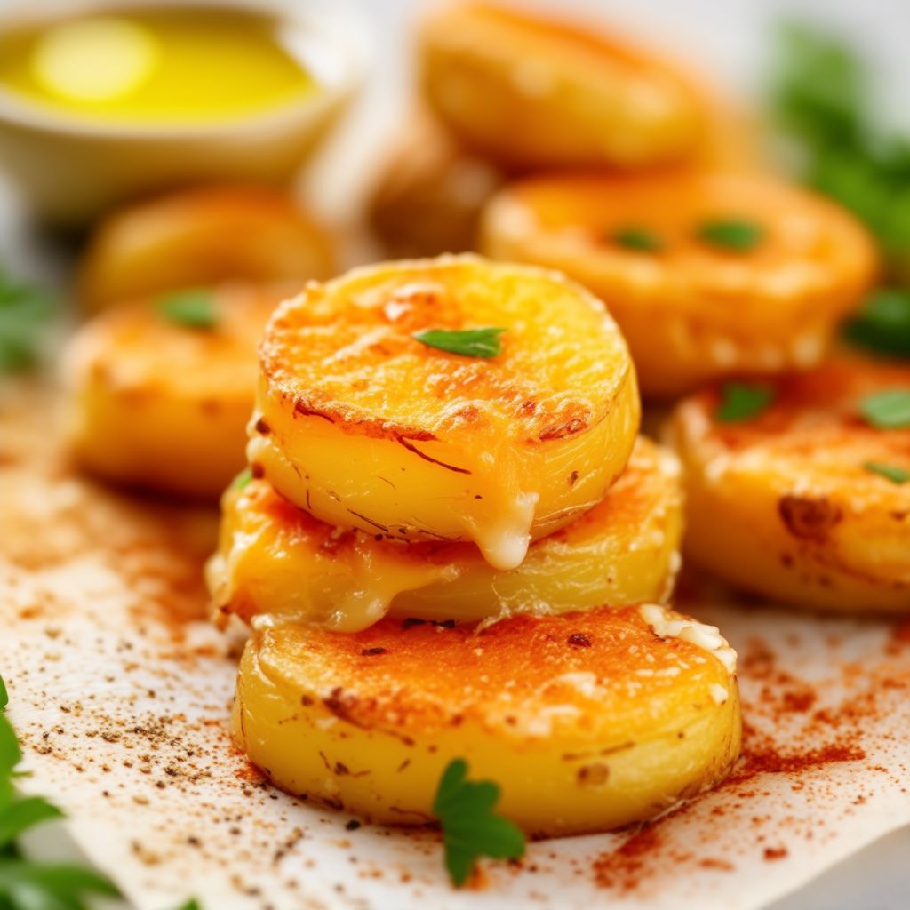 Crispy Herb and Cheese Potato Bites