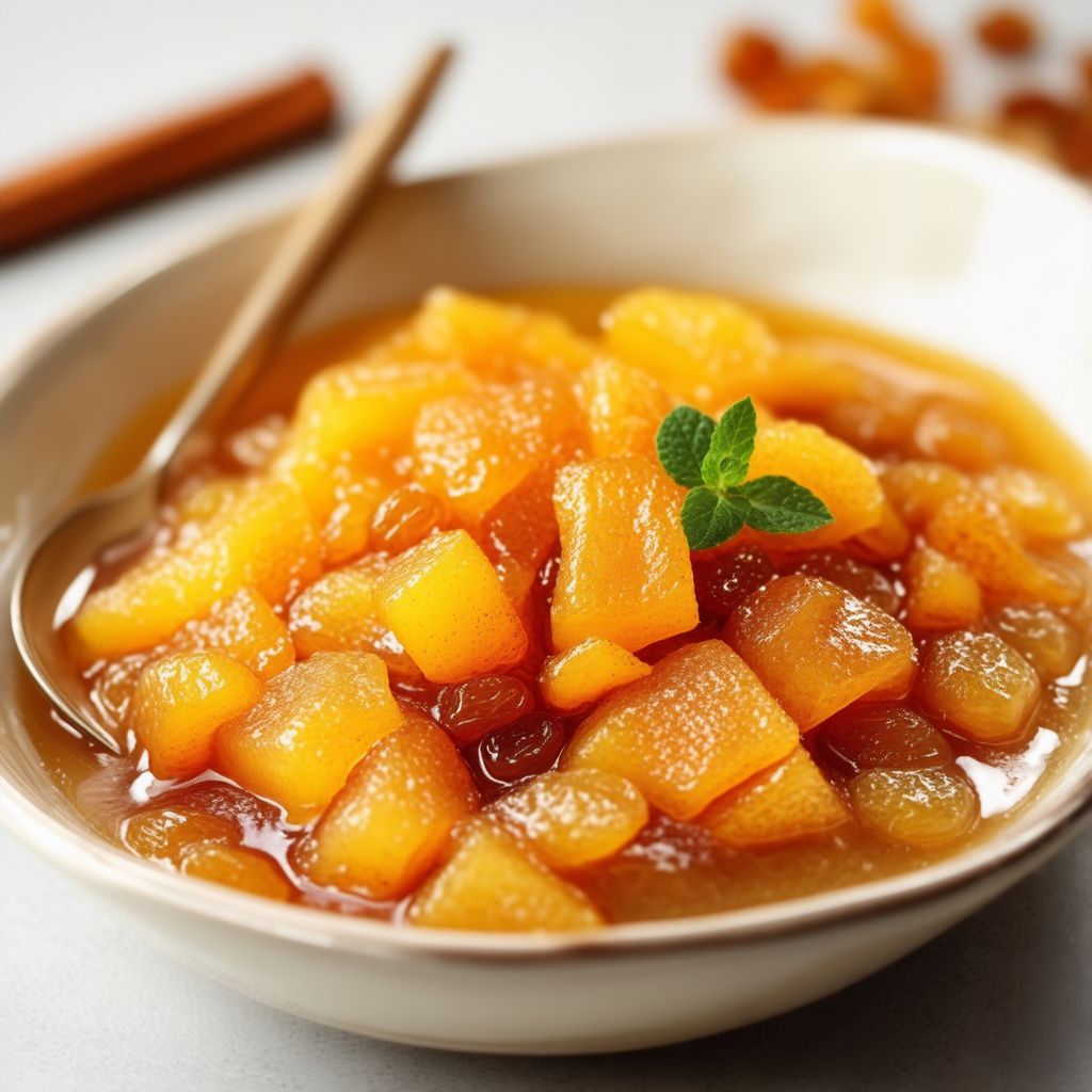 Spiced Pineapple Apple Compote