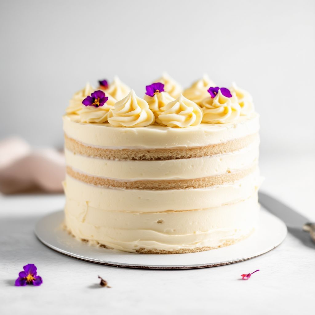 Celebration Cake with Creamy Frosting