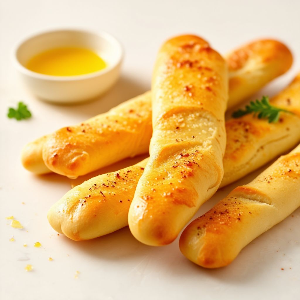 Hausgemachte Knoblauchbutter-Brötchen