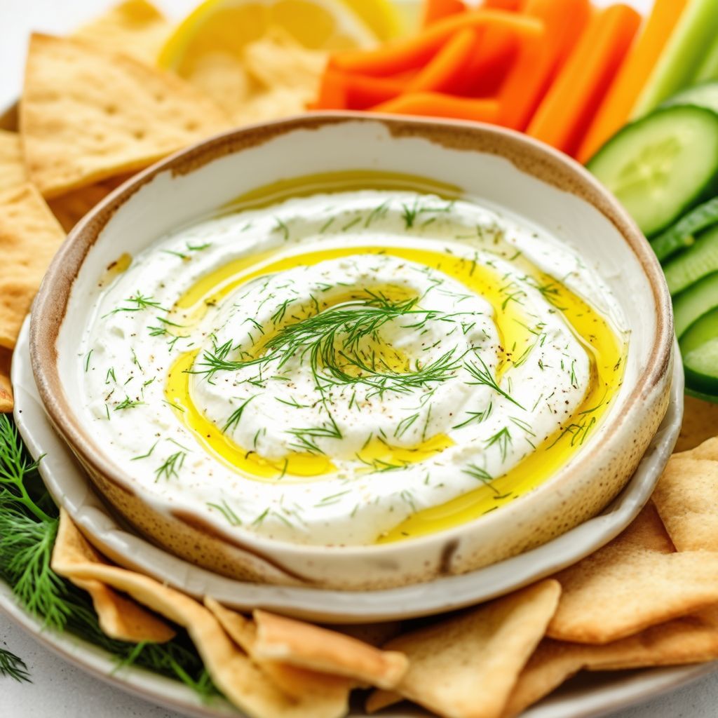 Salsa di Yogurt Mediterranea Cremosa
