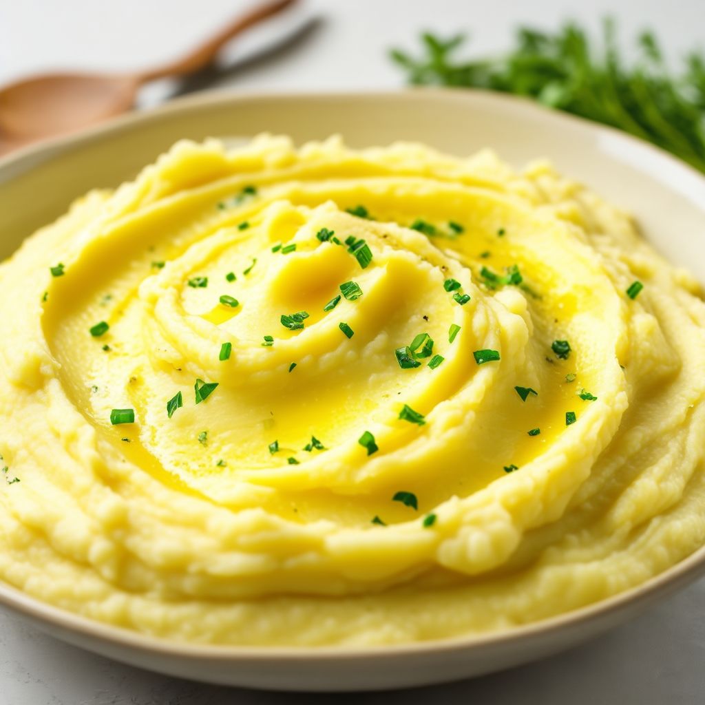 Creamy Garlic Herb Mashed Potatoes