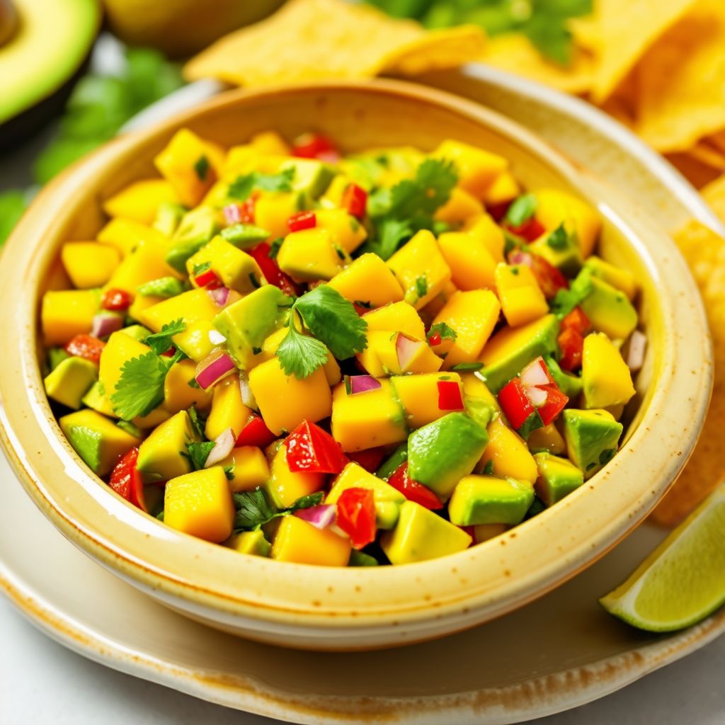 Salsa Tropical di Mango e Avocado