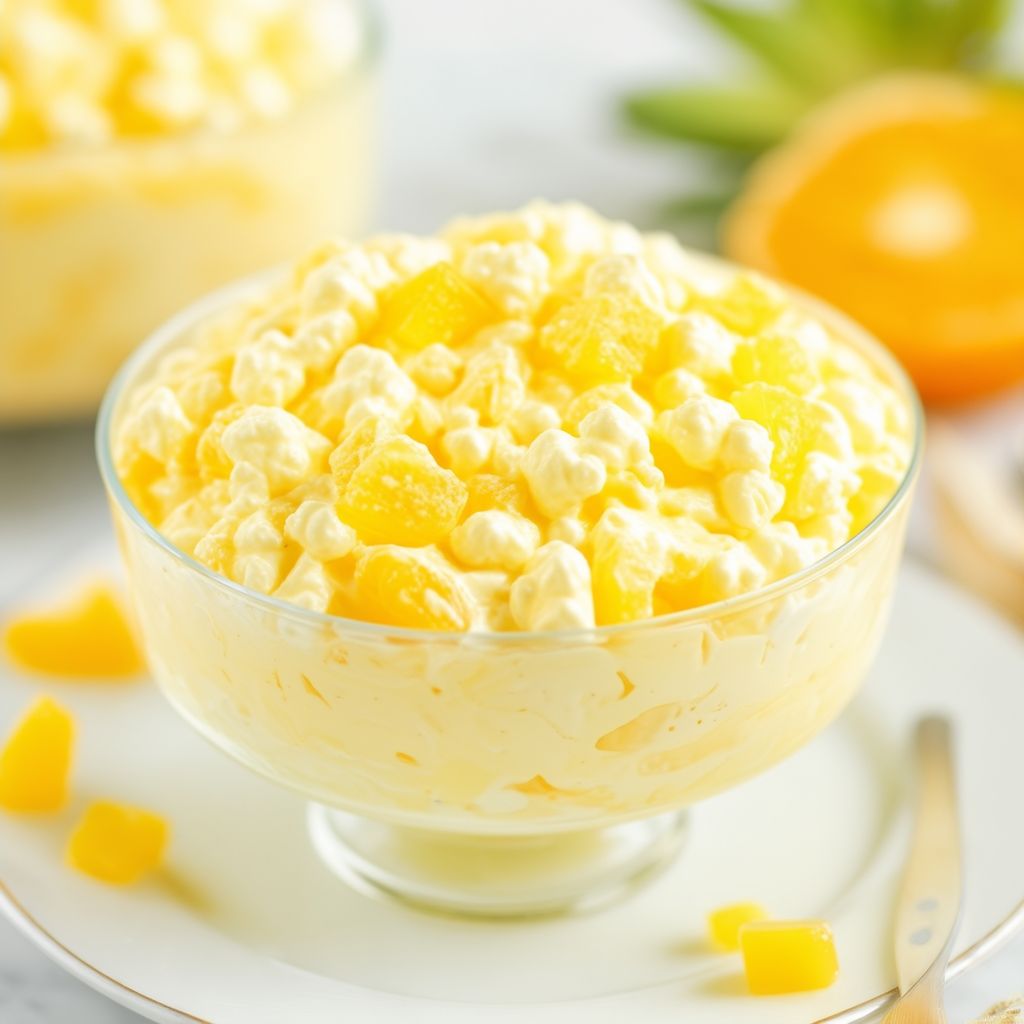Creamy Pineapple Delight Salad