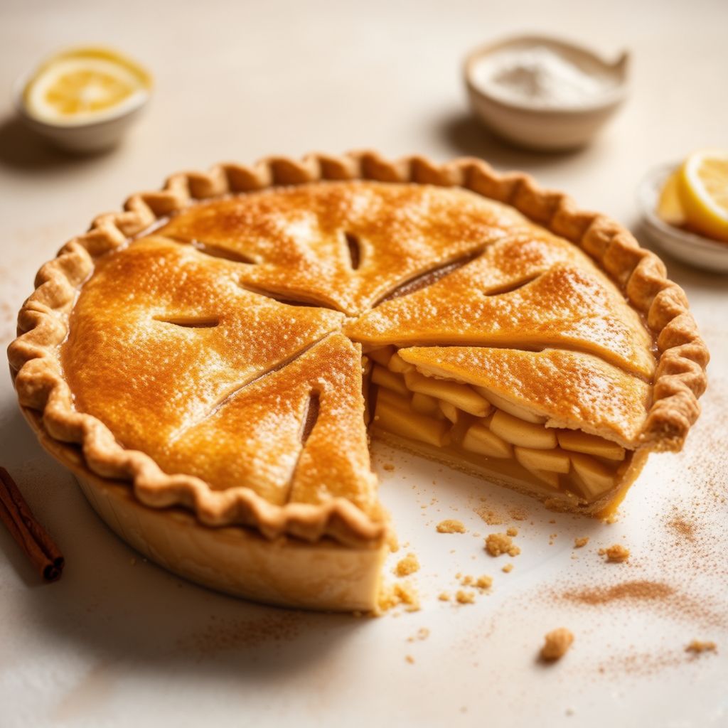 Golden Harvest Apple Pie