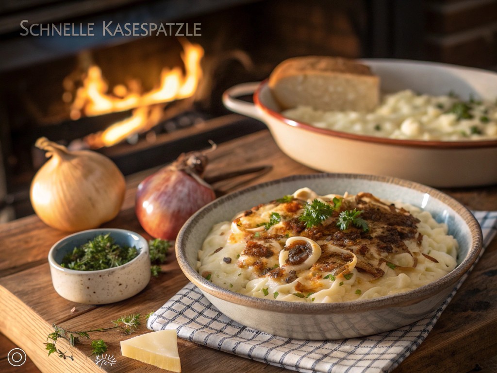 Schnelle Käsespätzle