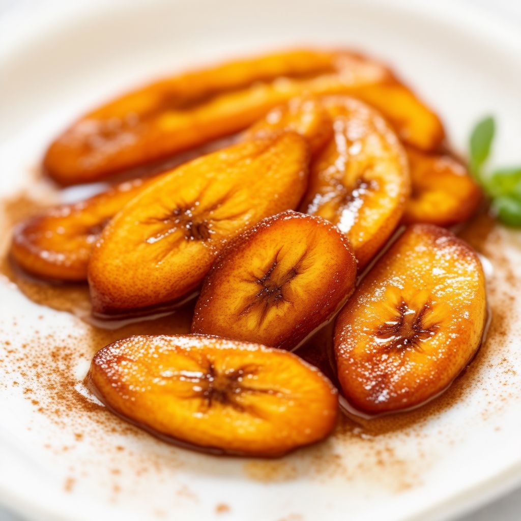 Karamellisierte Zimt-Plantains