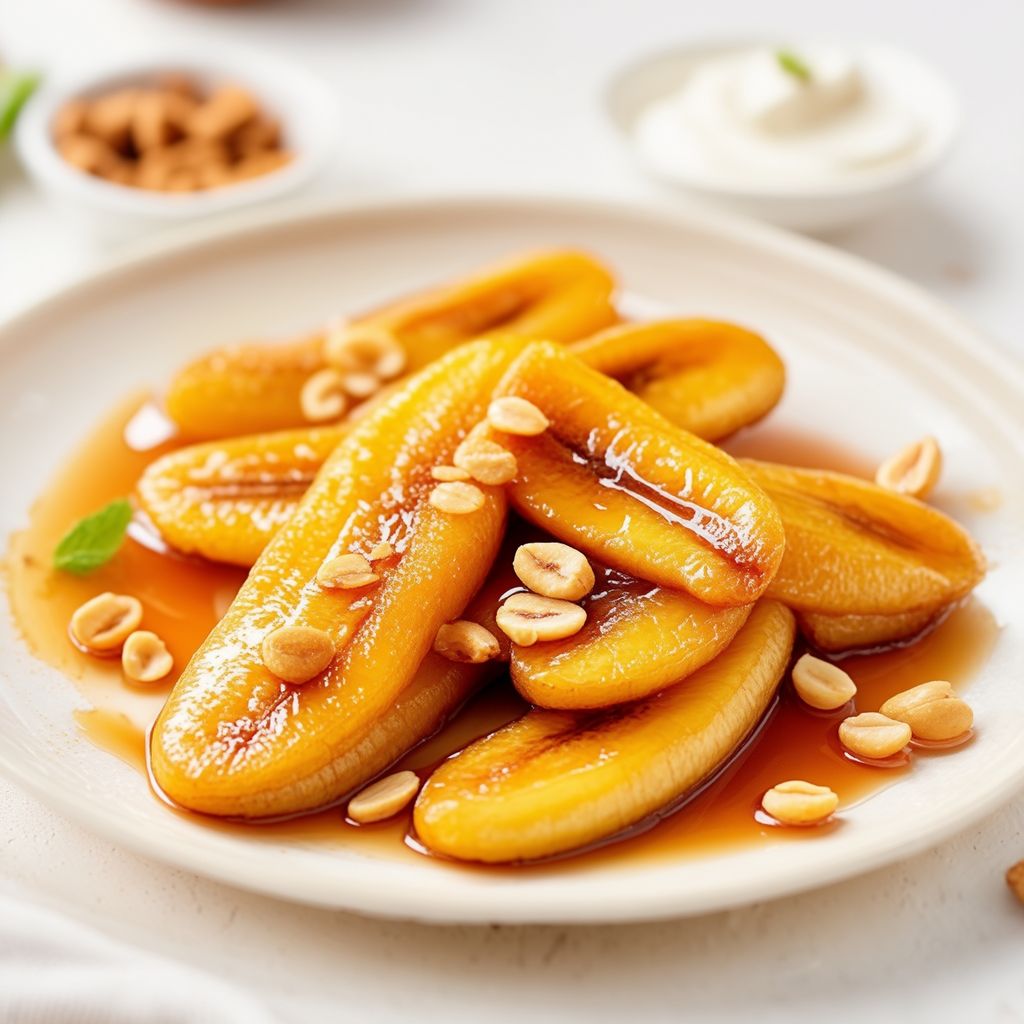 Delizia di Banane Tropicali Caramellate