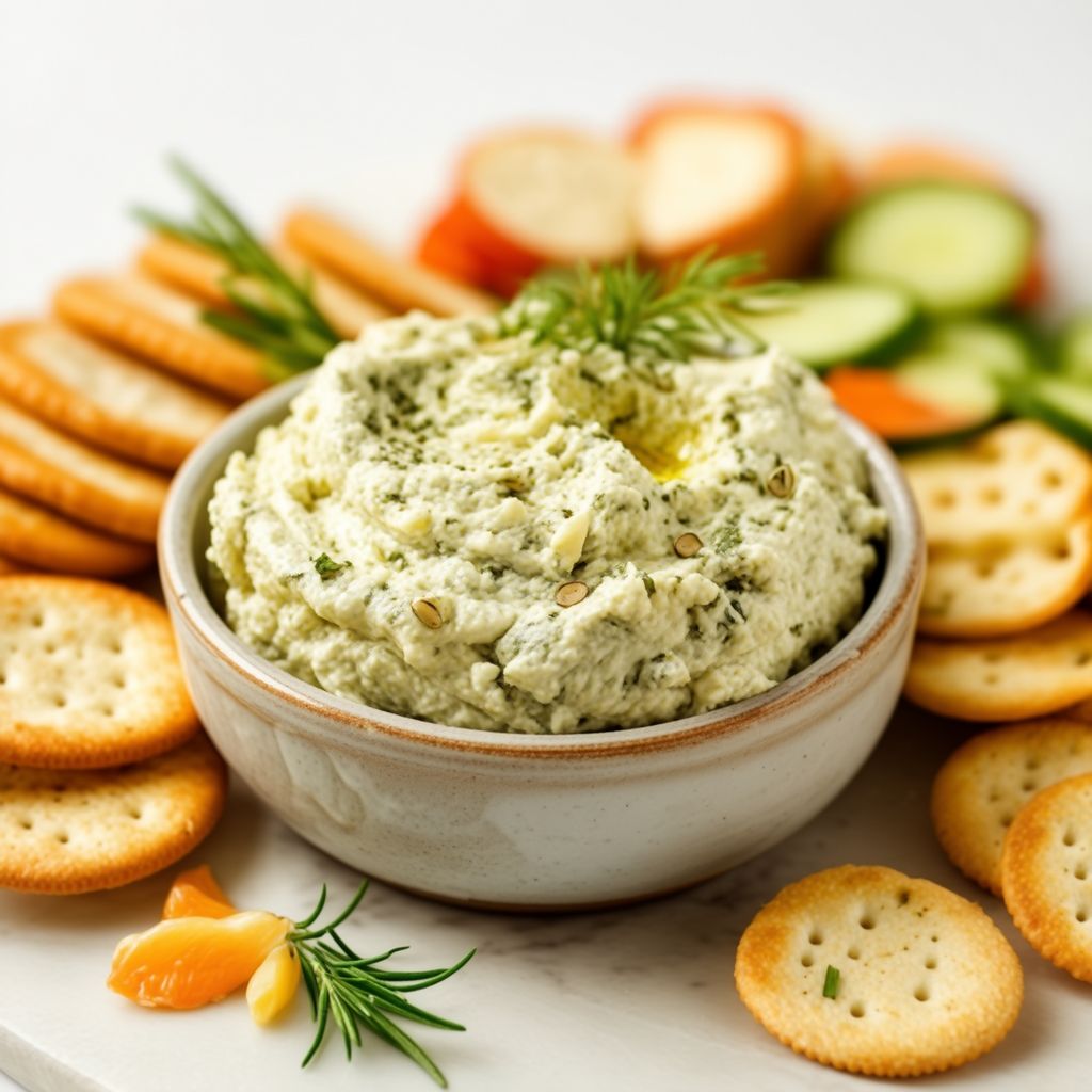 Kräuter-Knoblauch-Cremekäse-Aufstrich