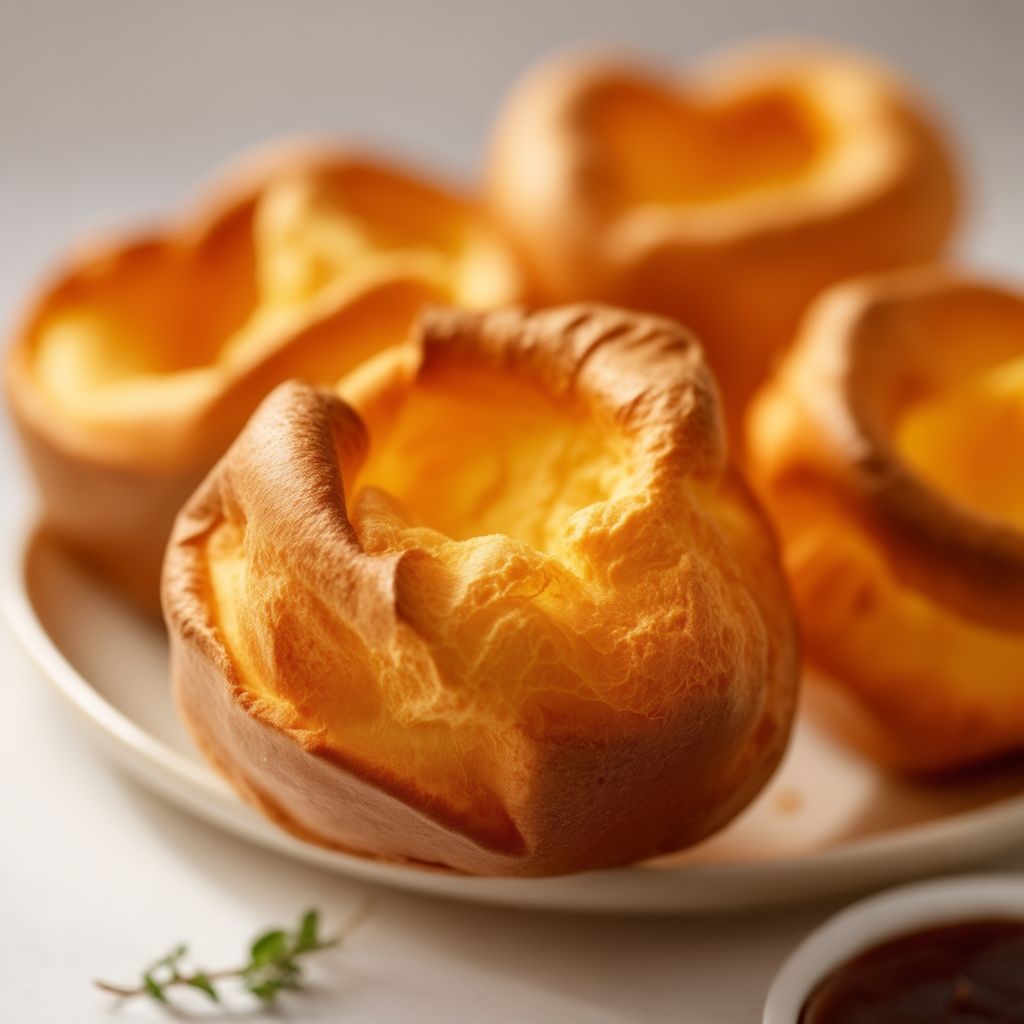 Golden Yorkshire Popovers