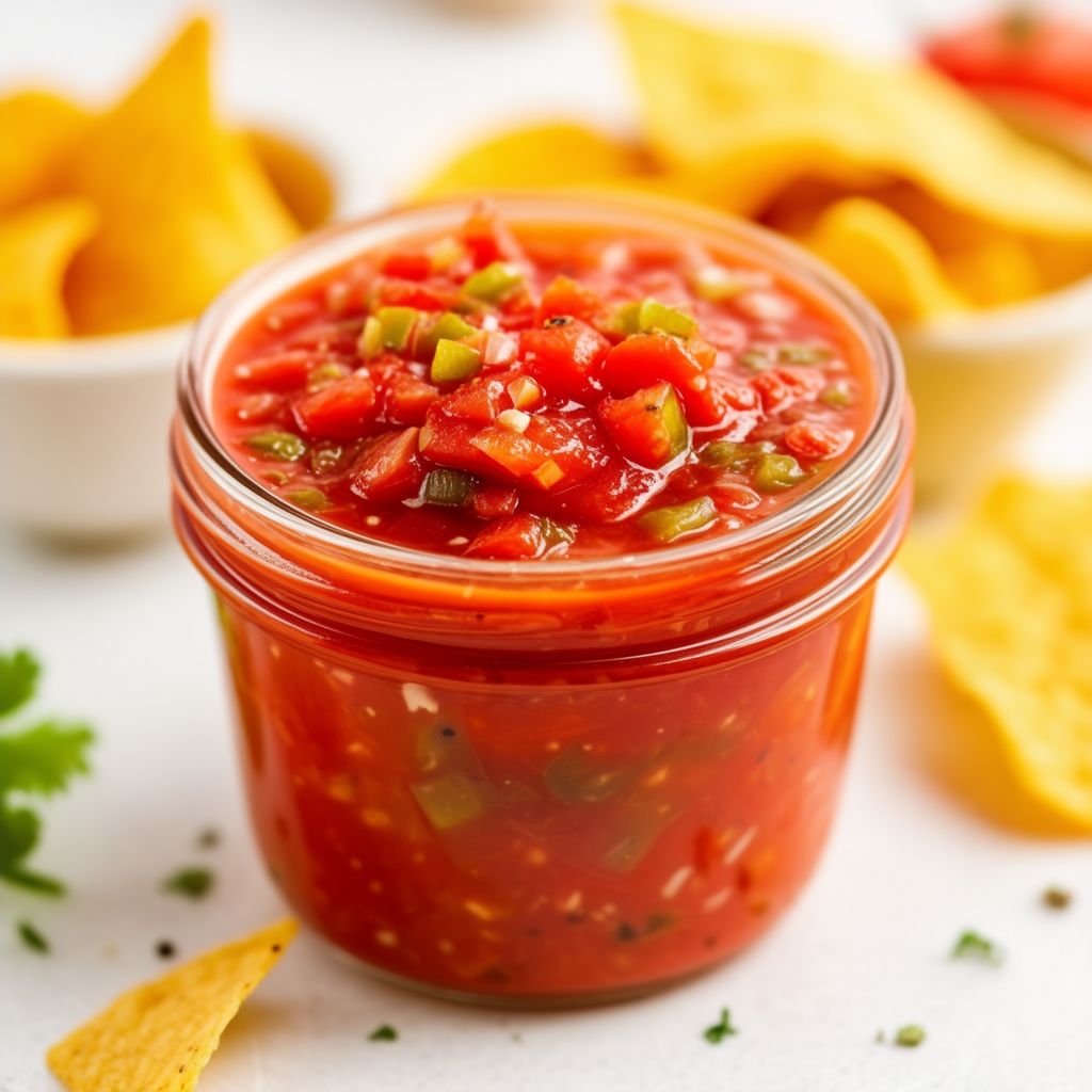 Zesty Homemade Chunky Salsa