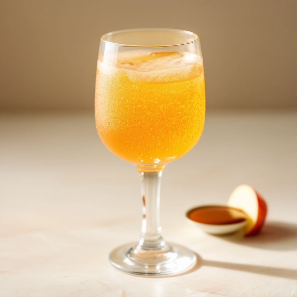 Goldener Apfel Fizz