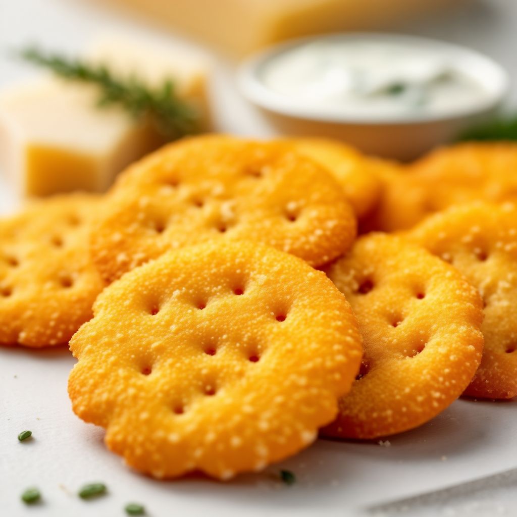 Savory Ranch Parmesan Crackers