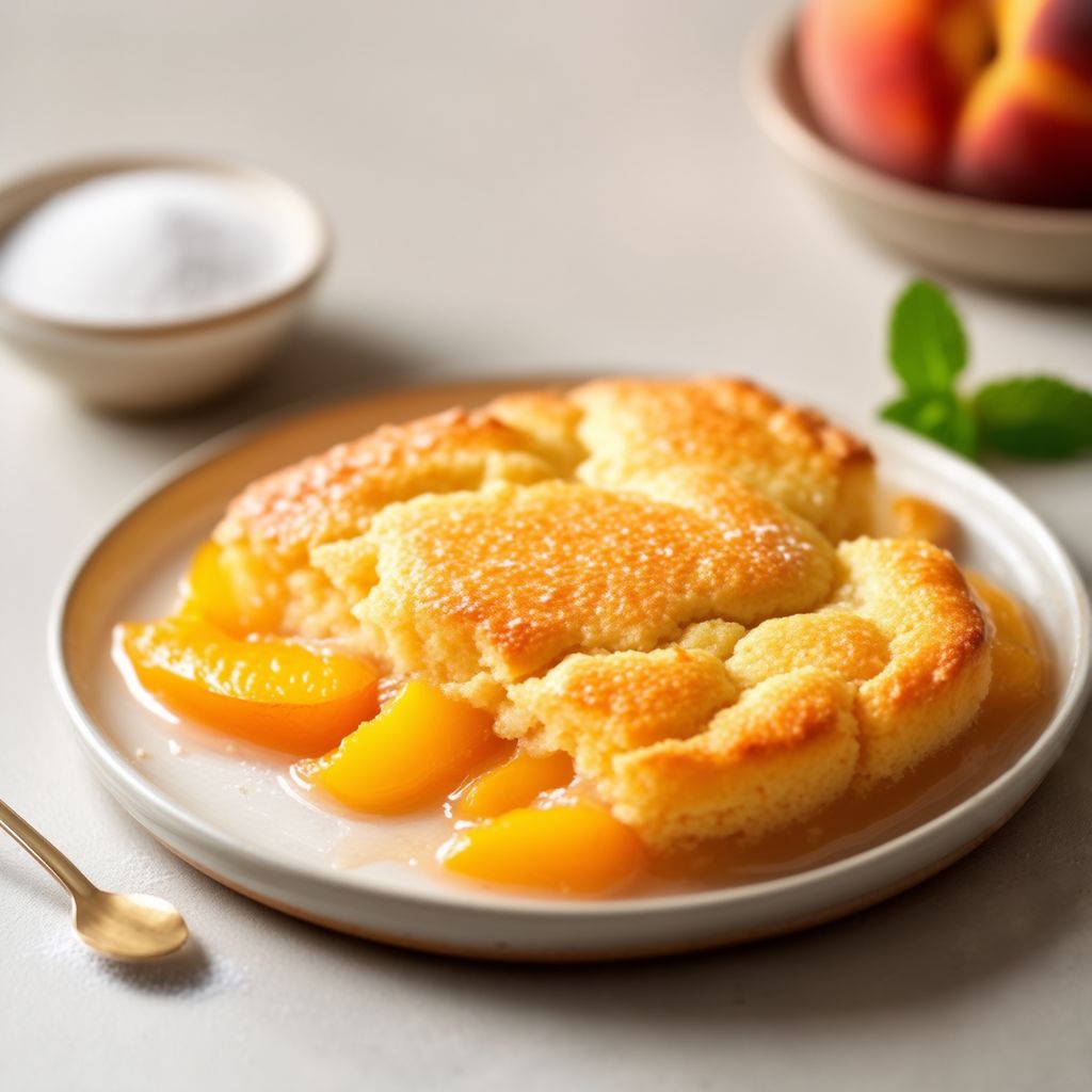 Peach Delight Cobbler