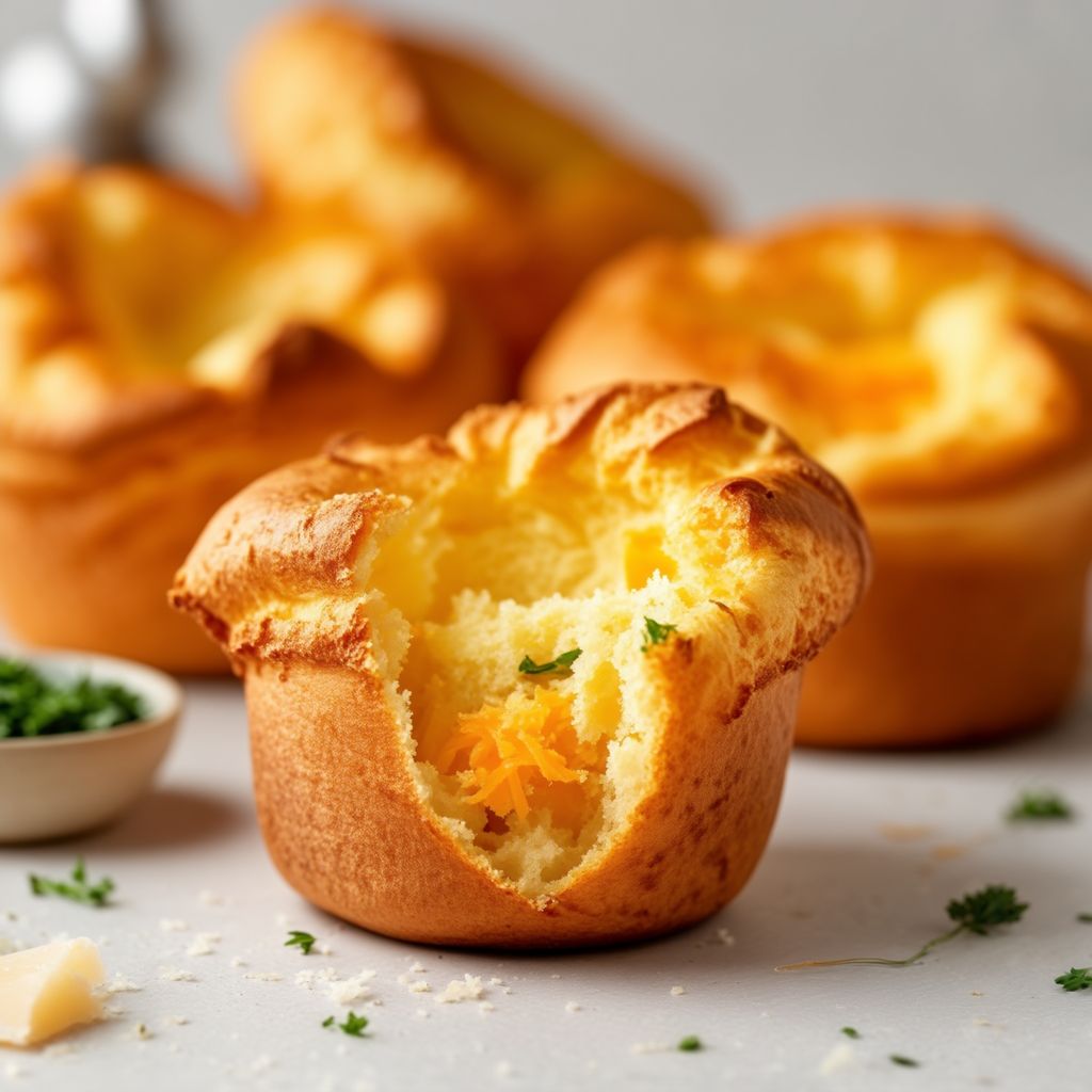 Cheesy Herb Popovers