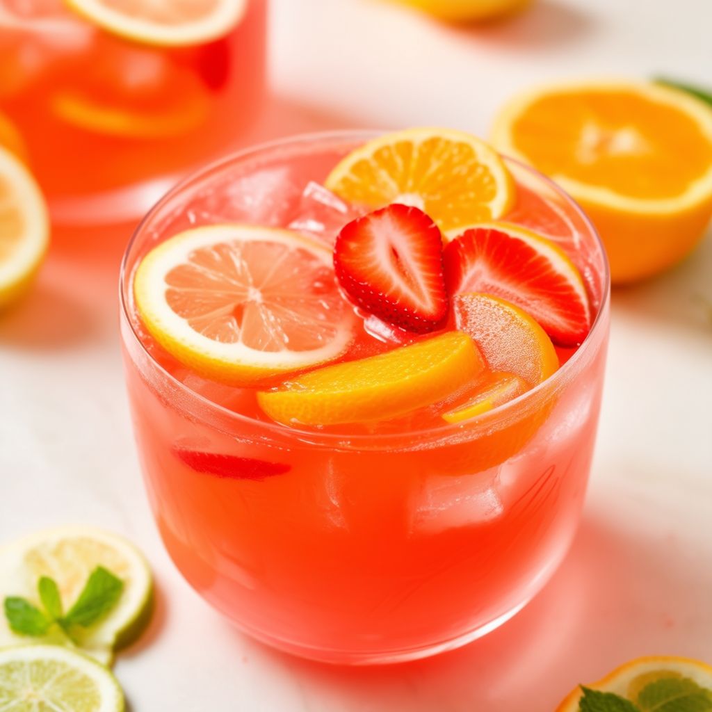 Pink Citrus Party Punch