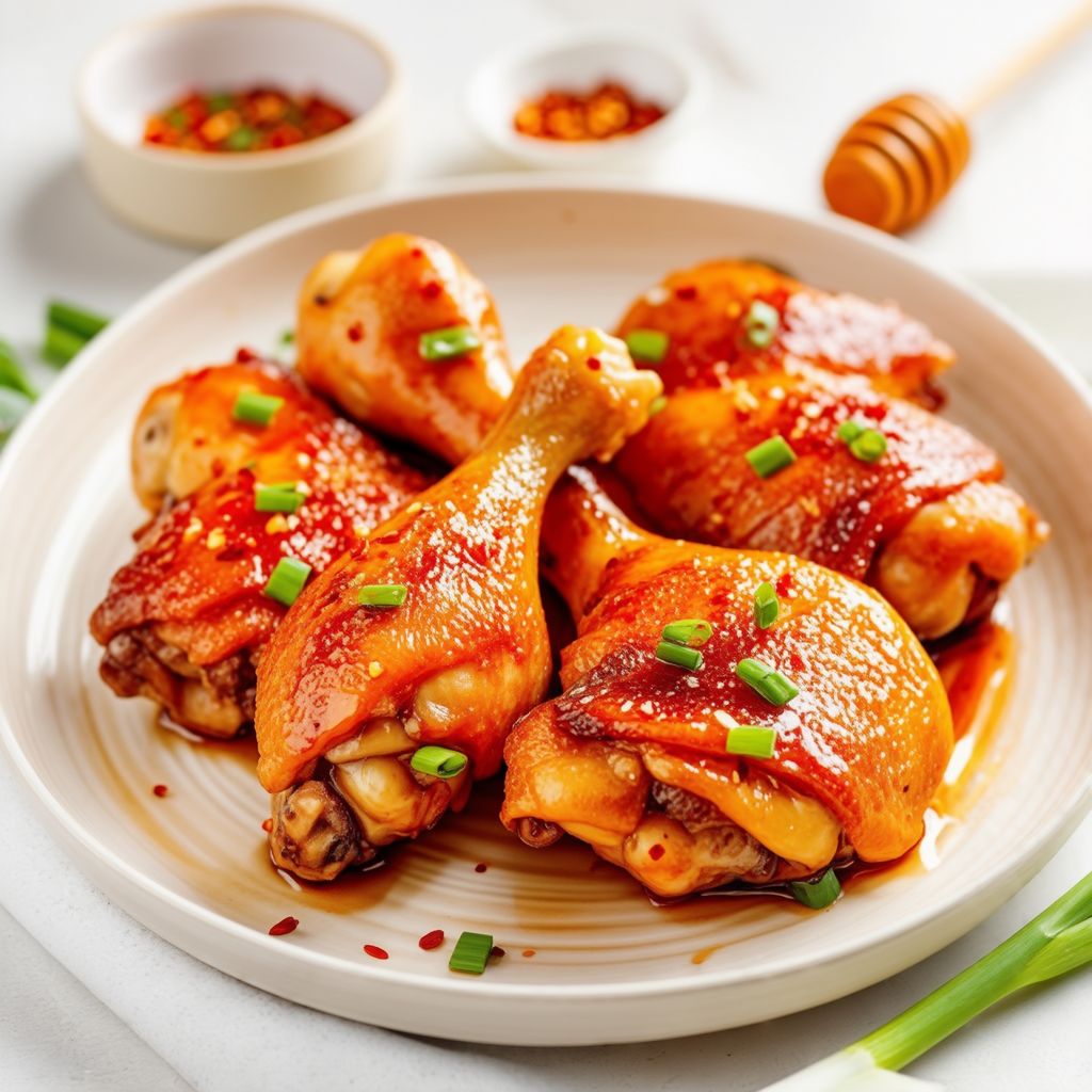 Sweet and Spicy Glazed Chicken
