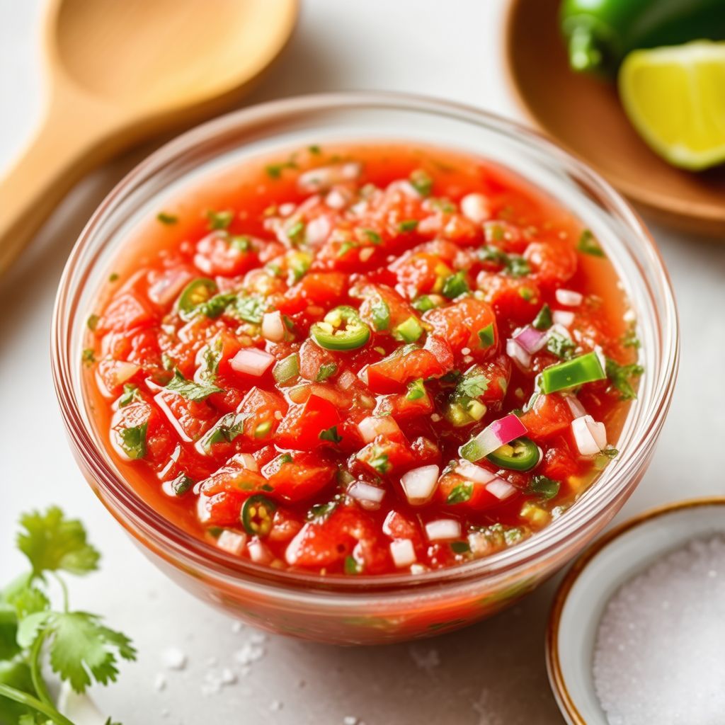 Zesty Homemade Salsa for Canning
