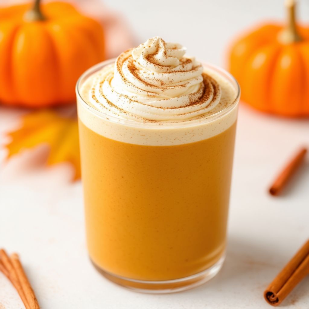 Cremiger Kürbisgewürz-Smoothie