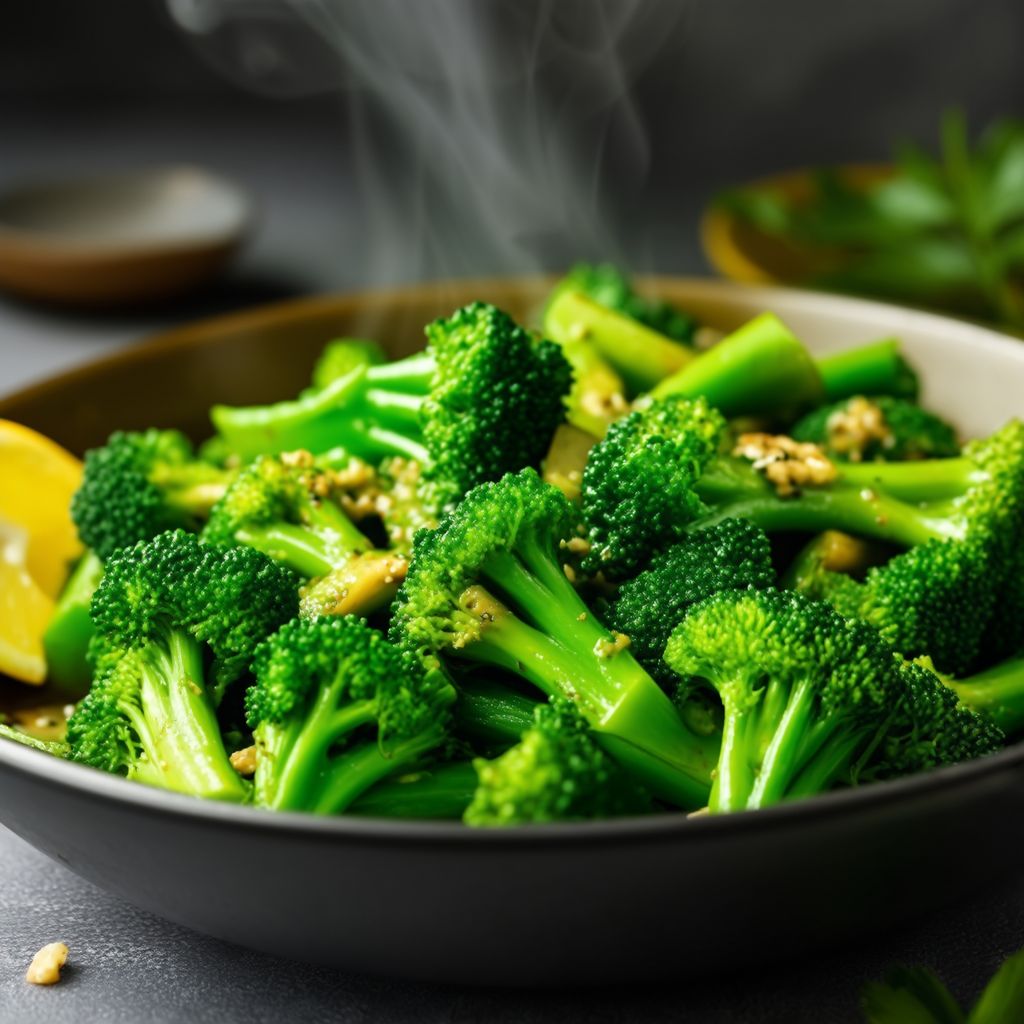 Zesty Garlic Broccoli Stir-Fry