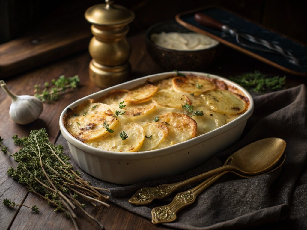 Potatoes au Gratin (Dauphinoise)