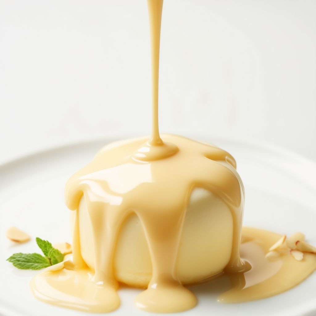 Creamy Vanilla Almond Drizzle
