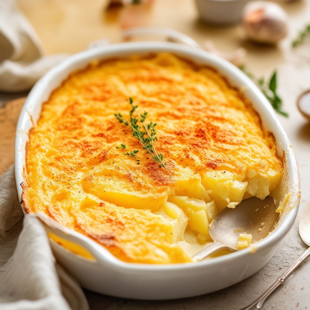 Cremige Kartoffelauflauf