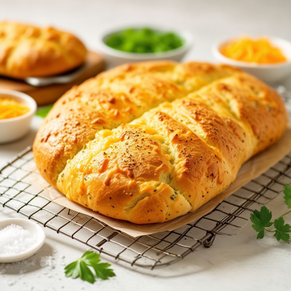 Käse-Kräuter-Brot
