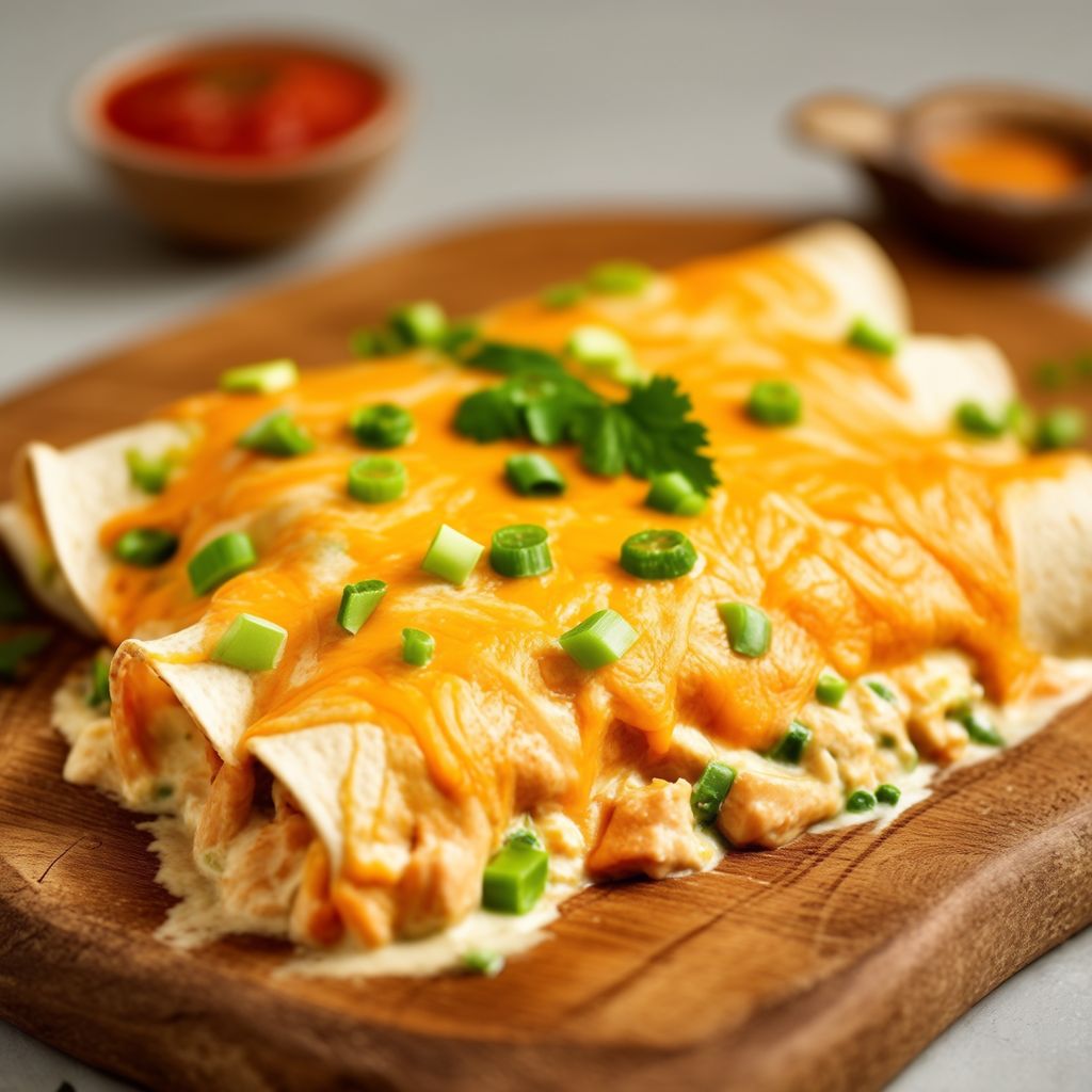 Creamy Chicken Enchiladas with a Twist