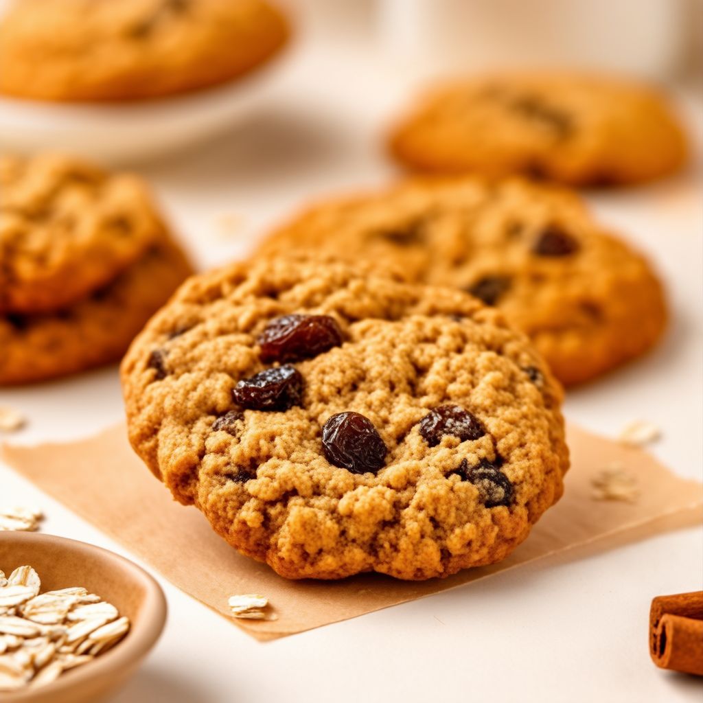 Biscotti di Avena e Uvetta Morbidi