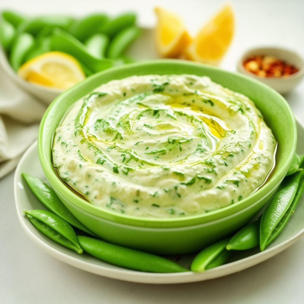 Cremiger Zitronen-Kräuter-Dip