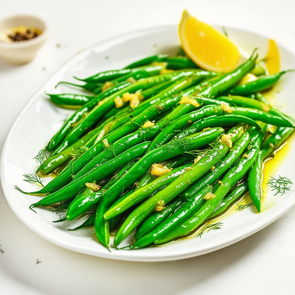 Fagiolini Verdi Aromatizzati al Limone